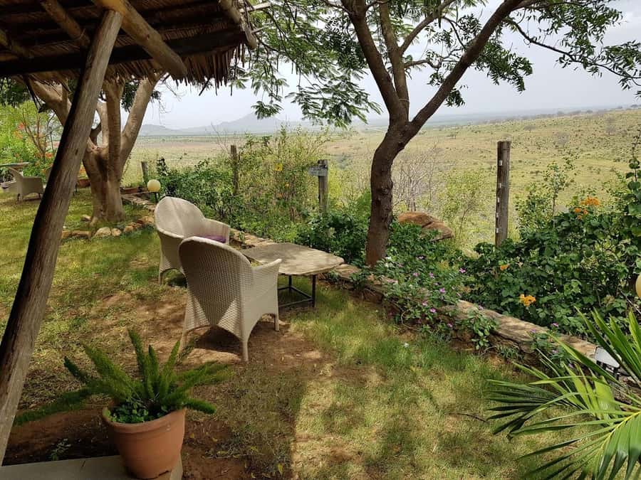 2 days 1 night Tsavo East safari from Diani/Mombasa - Aruba Dam, the best-defined stop on day one