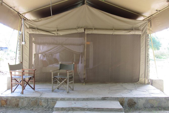 3 Days Masai Mara Budget Safari - Tented accommodation at Enchoro Wildlife Camp