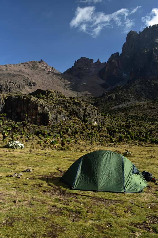4-Day Mount Kenya: Sirimon Route Thrilling Hike - Day 2: Moorlands, Ontulili River, and Shipton’s Camp