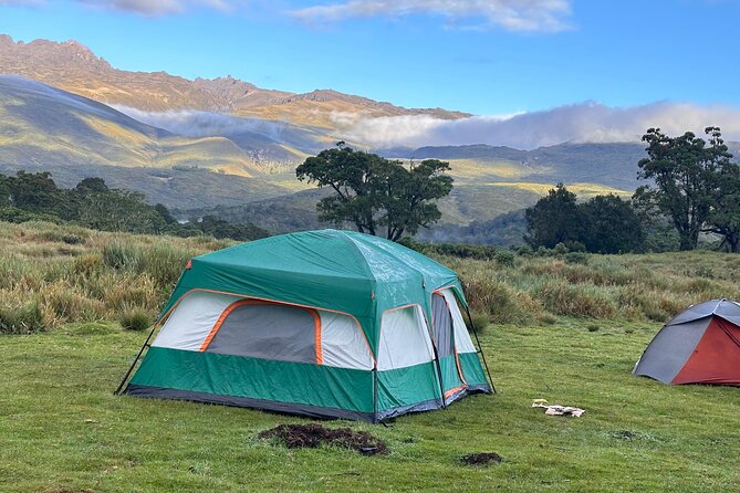 4 Day Mount Kenya Trek Up Chogoria Down Sirimon - Day 3: The Temple, Amphitheatre, and Austrian Hut
