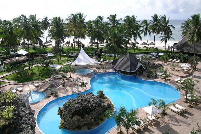 4 Days Diani Beach Holiday Package with SGR Train ( minimum 2 persons) - Chale Island by glass boat