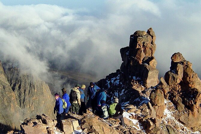 5 Days Mount Kenya Trekking Through Sirimon in Chogoria Route - Day Three: Point Lenana and Mount Kenya’s High Views