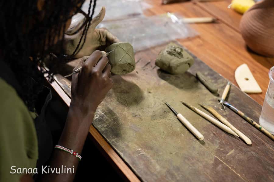 Art, Paint and Pottery Studio in Mombasa, Kenya - Arriving near Naivas Bamburi