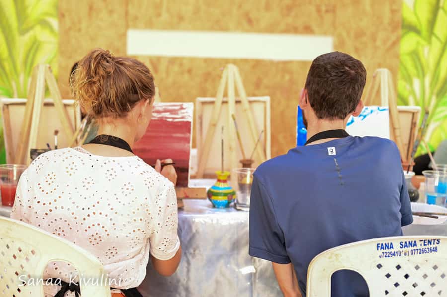 Art, Paint and Pottery Studio in Mombasa, Kenya - Complimentary drinks and optional photography