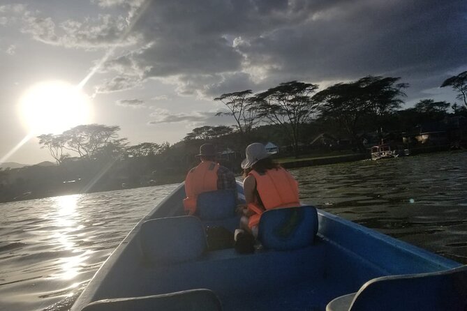 Bike Tour at Hell's Gate National Park, Boat Ride at L. Naivasha - A Maasai market near the gorge entrance