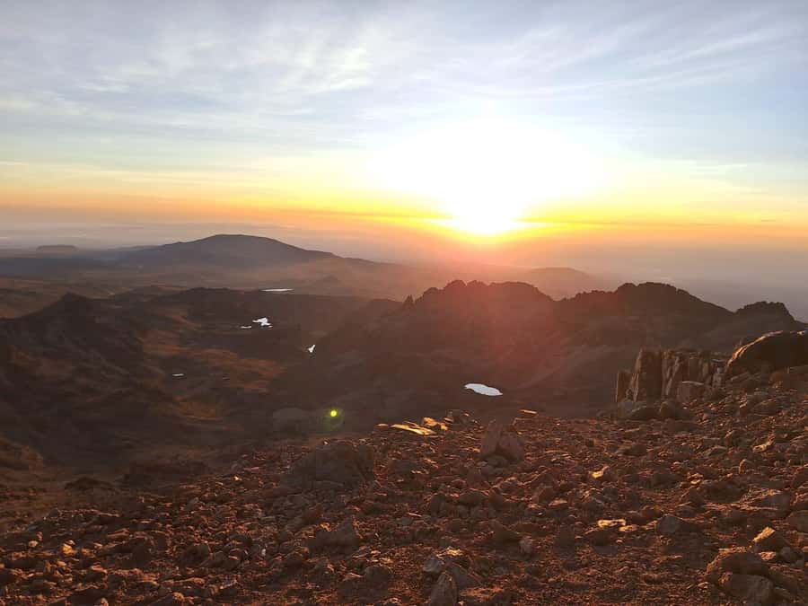 Conquer Mount Kenya: Mt Kenya Trekking via Chogoria 4-5 days - Day 2: Moorland views and Minto’s Hut at 4,200 meters