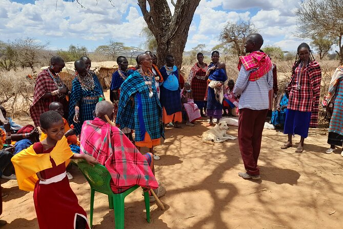 Cultural Day Tour To Masai Village From Nairobi - Meeting Maasai community members in the village