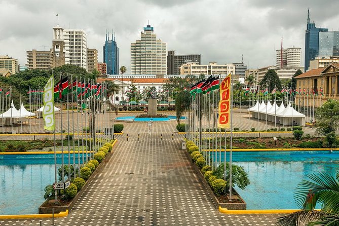 Day tour at the Nairobi city center - Going above Nairobi at KICC