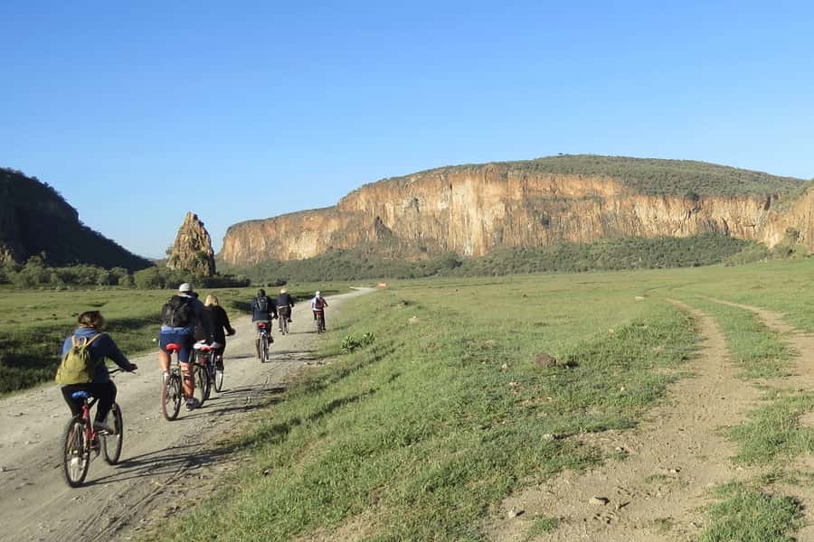 Day Trip: Hell's Gate Bike Ride & Lake Naivasha Boat Ride - Cycling among zebras at Hell’s Gate National Park