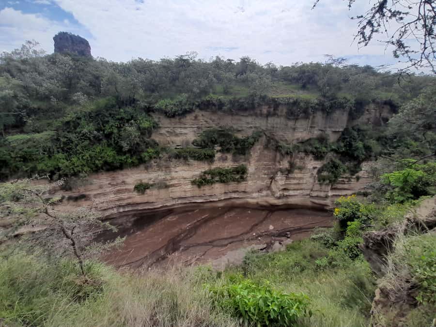 Day trip to Hells gate and Lake Naivasha - Fisher’s Tower and the park’s rock formations