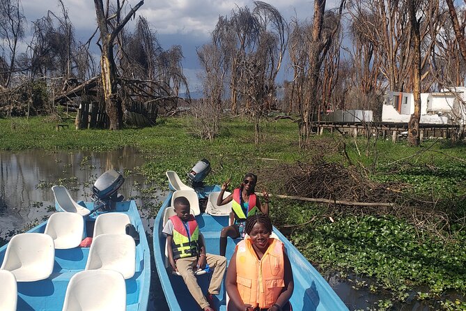 Day trip to Hells Gate National Park with boat ride on Lake Naivasha - The Gorge, Volcanic Plugs, and Hot Springs