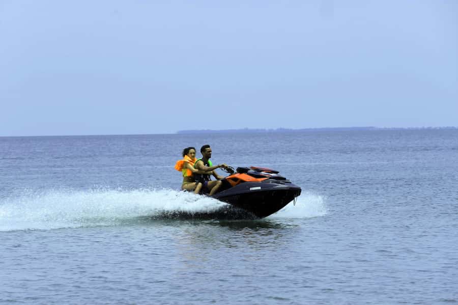 Diani Beach: Jet Ski Ride Along The Shores - The Safety Briefing and Jet Ski Demonstration