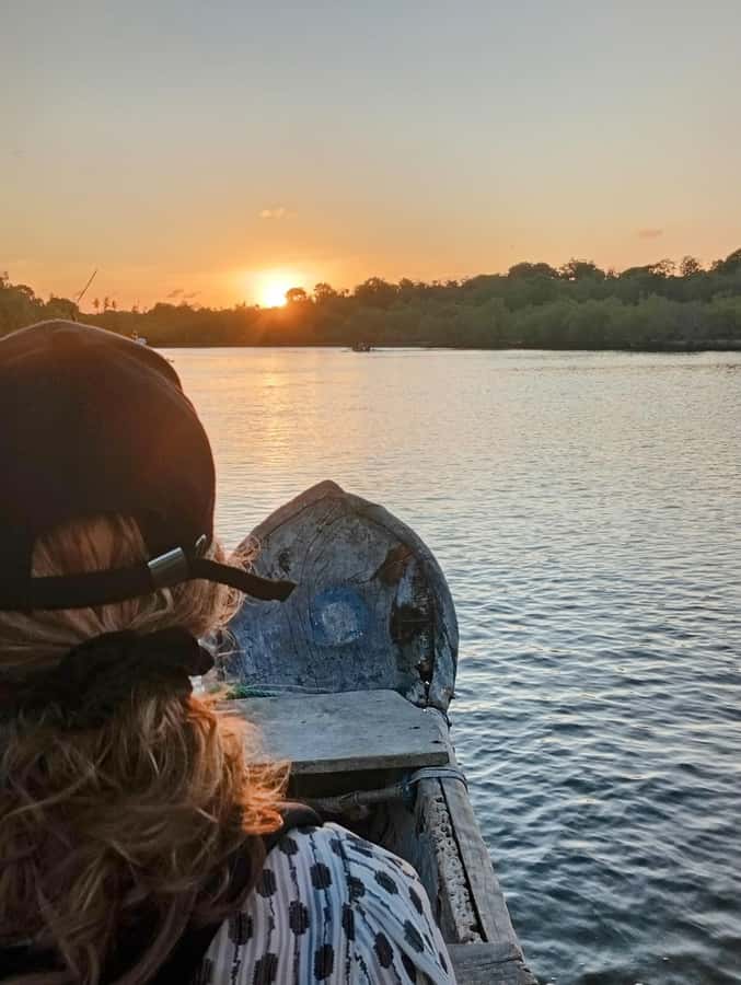 Diani Beach: Kongo River Sunset Experience in a canoe - Key points at a glance