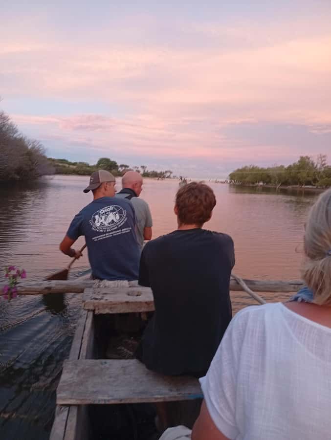 Diani Beach: Kongo River Sunset Experience in a canoe - Starting at Kongo Mosque near Diani’s northern tip