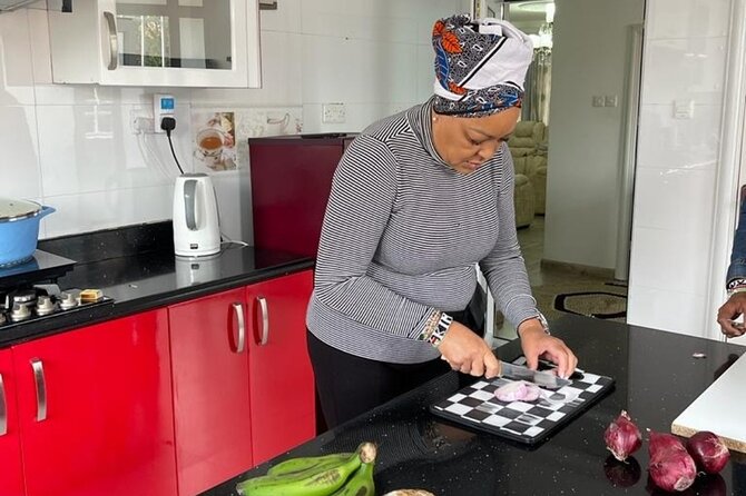 Explore local Market matatu ride & Make Kenyan Cuisines with a home cook - Cooking Five Courses in Josephine’s Home