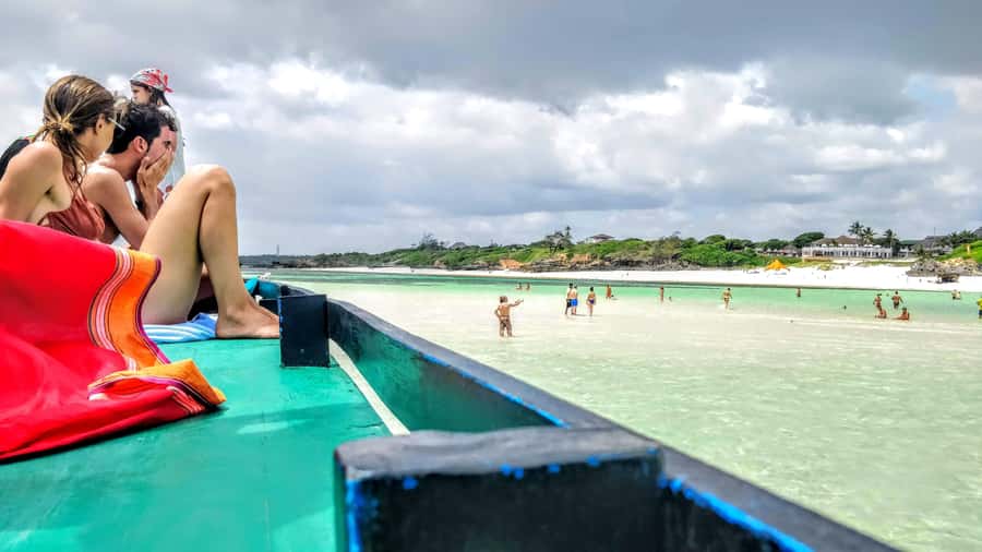 From Mombasa: Watamu Marine Park & Sudi Island Excursion - A half-hour swim on the white beach