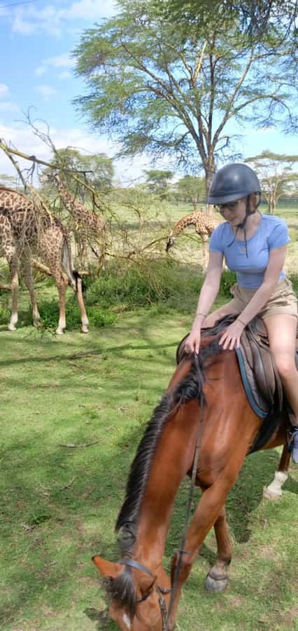 From Nairobi: Horseback Wildlife Safari with Transfer & Meal - Meeting the horses and starting the ride