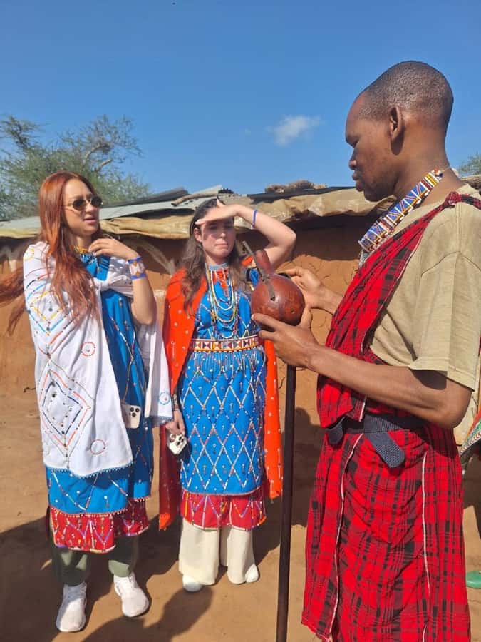 From Nairobi: Maasai village and cultural experience - A Maasai welcome with song, movement, and adumu
