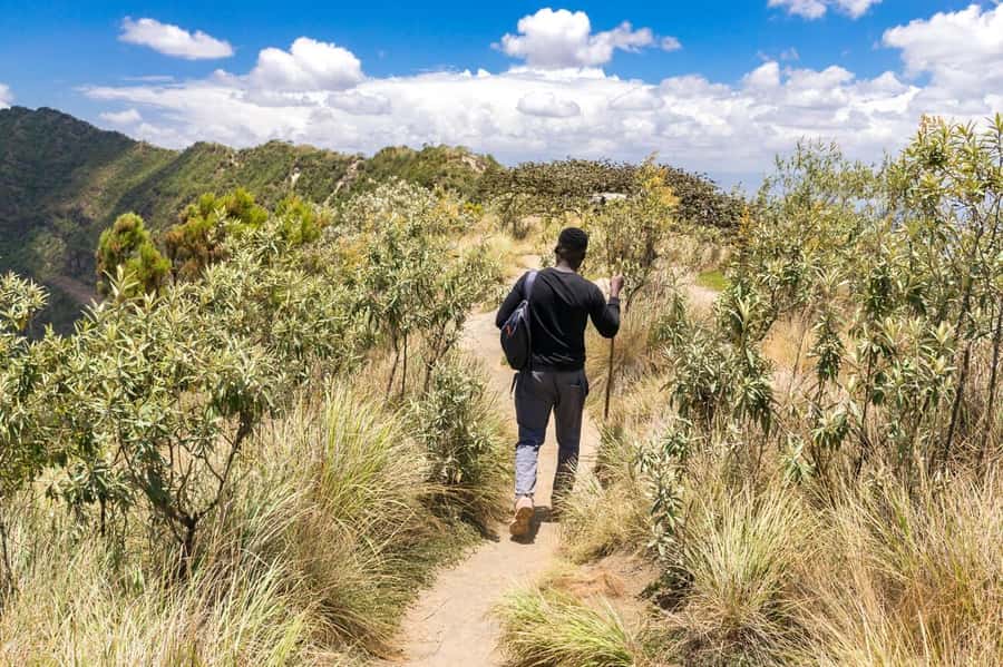 From Nairobi: Mt Longonot Hiking Day Tour - Hiking the steep slopes of Mt. Longonot