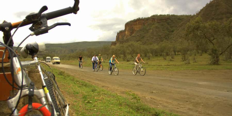 Hell's Gate and Lake Naivasha Guided Day Trip - Cycling through Hell’s Gate National Park