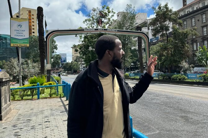 Historical City Walk Tour in Nairobi - KICC tower views over Nairobi