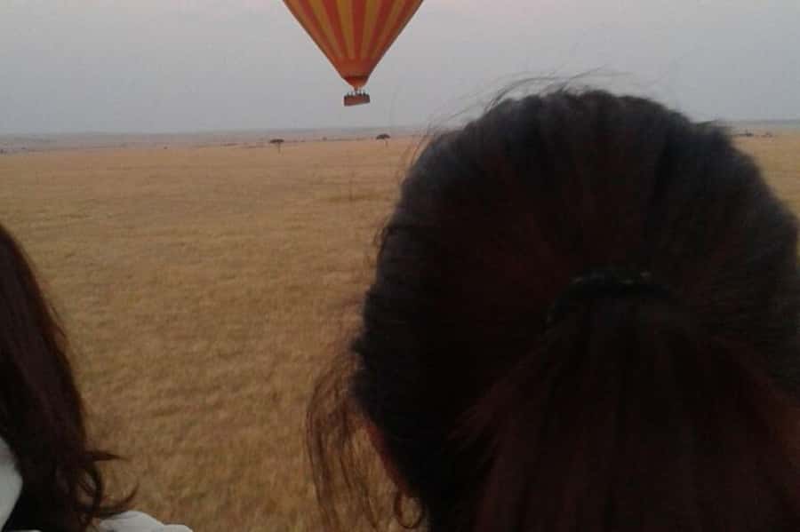 Hot Air Balloon in Mara - Bush breakfast with sparkling wine