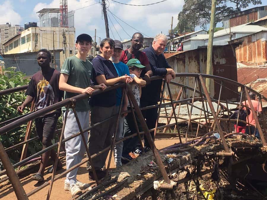 Kevin’s Kibera Slums Tours - The landfill and railway line