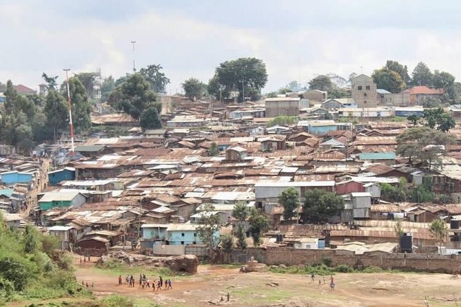 Kibera Slum Guided Tour from Nairobi - The biogas center and views across Kibera