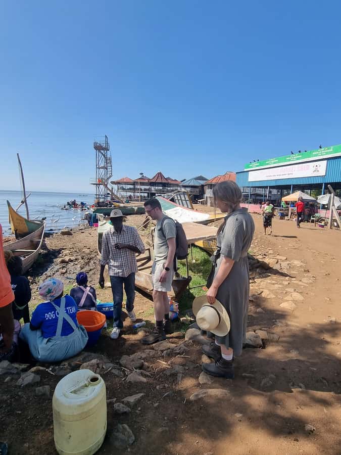 Kisumu: Dunga Fishing Village Walking Tour with a Local - Seeing the fish market at the landing site