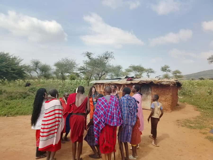 Maasai Village: Cultural Experience of The Maasai Tradition - Cooking ugali with local women