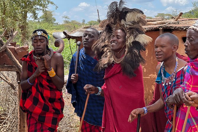 Masai village Cultural afternoon Experience - Maasai warriors, dancing, and the welcome