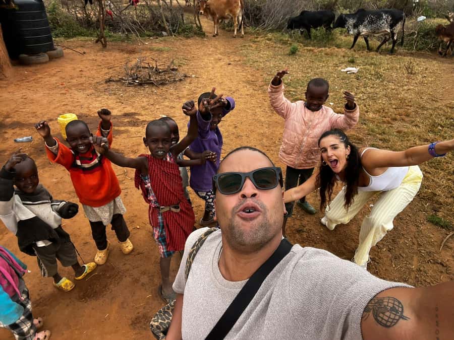MASAI VILLAGE CULTURAL EXPRIENCE DAY TOUR. - Meeting the guide, especially Erick