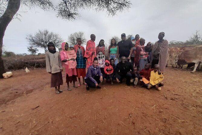 Masai village day tour. - A 6:00 am start and a six-hour schedule