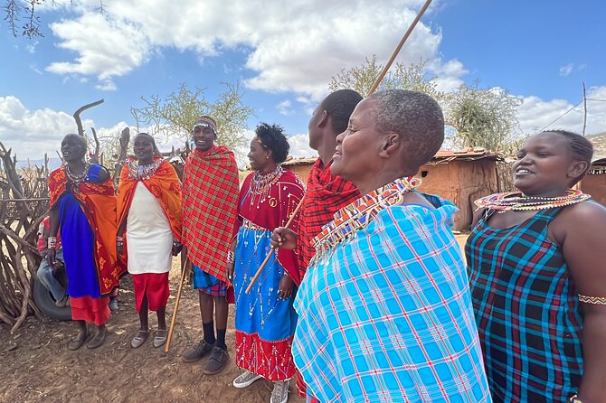 Masai village Day Tour Experience - Music, dress, food, and participation