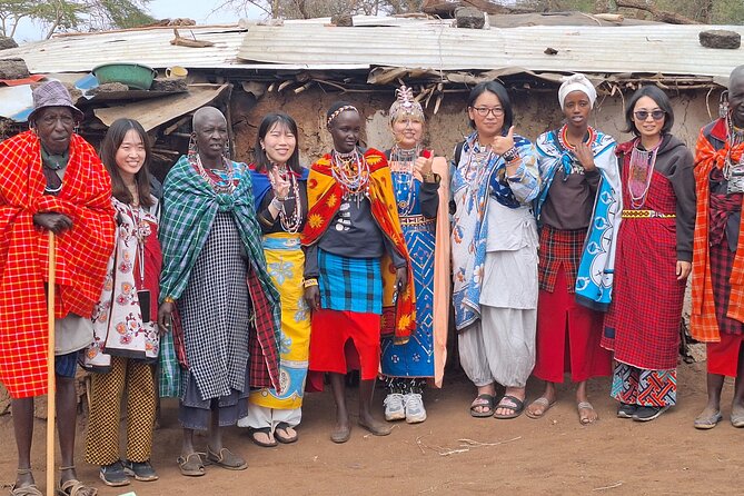 Masai village visit from Nairobi day tour - Meeting Maasai Warriors and Local Families