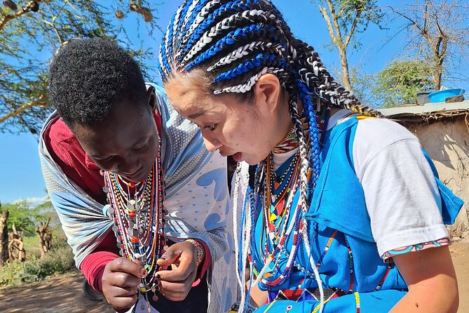 Masai village visit from Nairobi day tour - Inside the Traditional Maasai Homestead