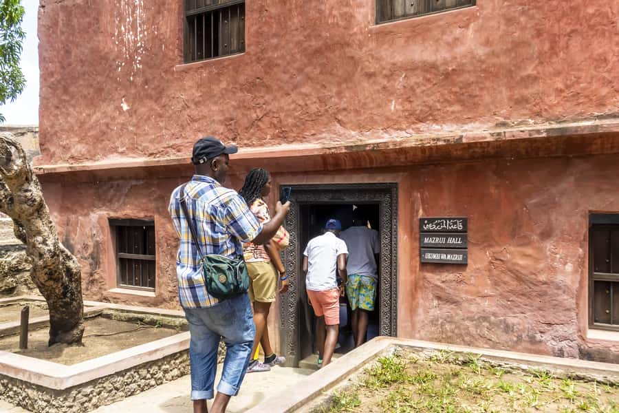 Mombasa City Tour: Fort Jesus Museum, Old Town & Haller Park - Indian Ocean views at Mama Ngina Waterfront