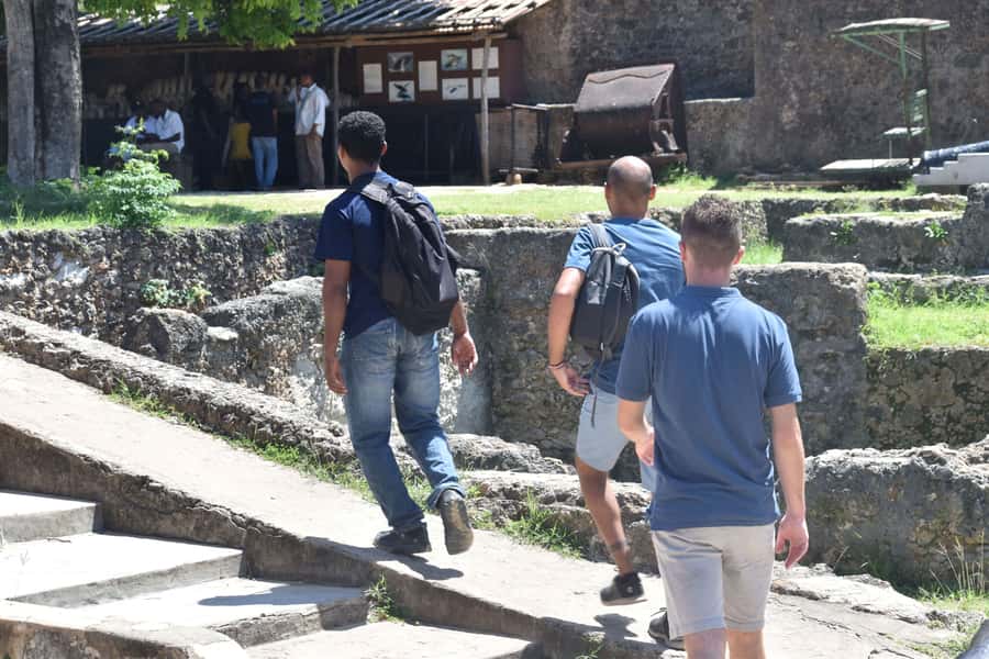 Mombasa Tour by Ghalib - Walking through Old Town’s coral-stone streets