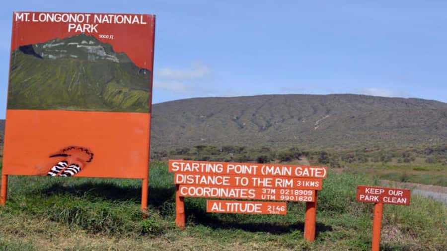 Mt Longonot National park Day Hike - Reaching the rim and looking into the volcano