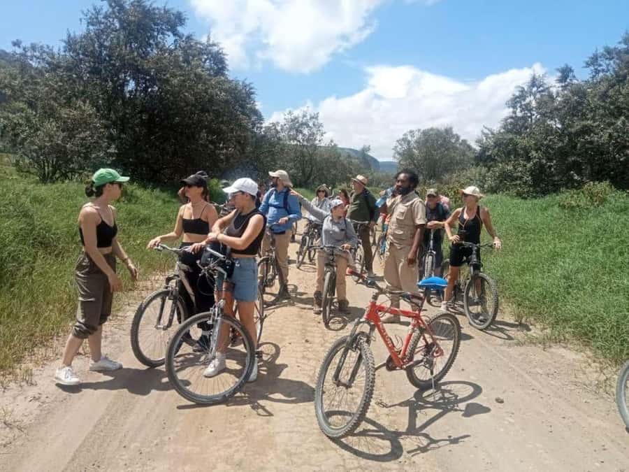 Nairobi:Group Hell's Gate National Park & Lake Naivasha Tour - Walking beneath the Hell’s Gate gorges