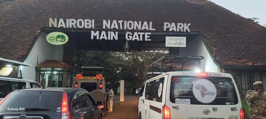 Nairobi:Nairobi national park,David sheldrick,GiraffeCenter - David Sheldrick Wildlife Trust and the elephant viewing hour