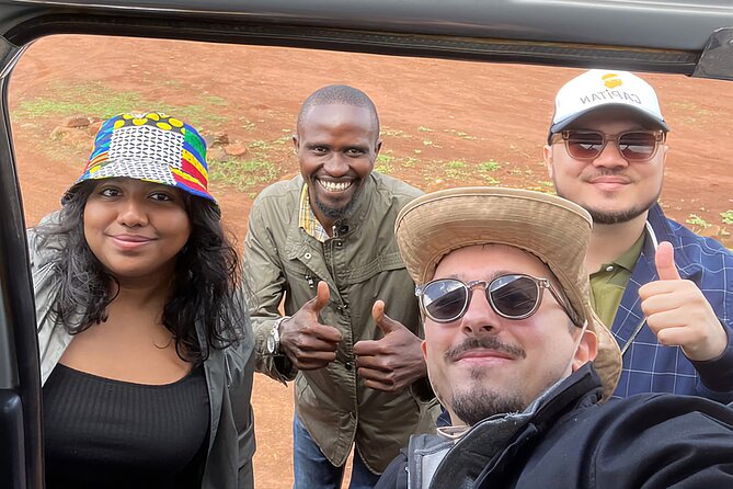 Nairobi National Park, Elephant Orphanage and Giraffe Center Tour - Meeting Rothschild giraffes at the Giraffe Centre