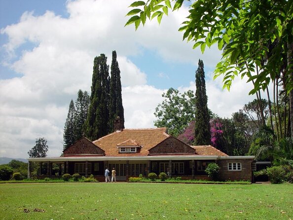 Nairobi National Park, Giraffe Center & Karen Blixen Museum - Nairobi National Park beside the city skyline