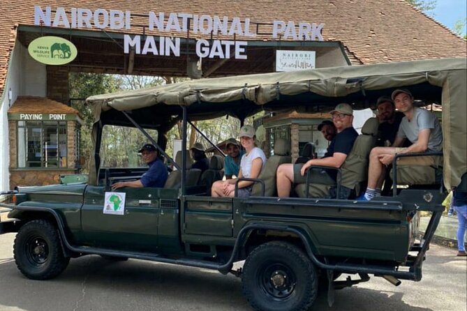 Nairobi National Park Half-Day Tour; Free Wi-Fi connection - The short stop at Maasai Market Collections Karen