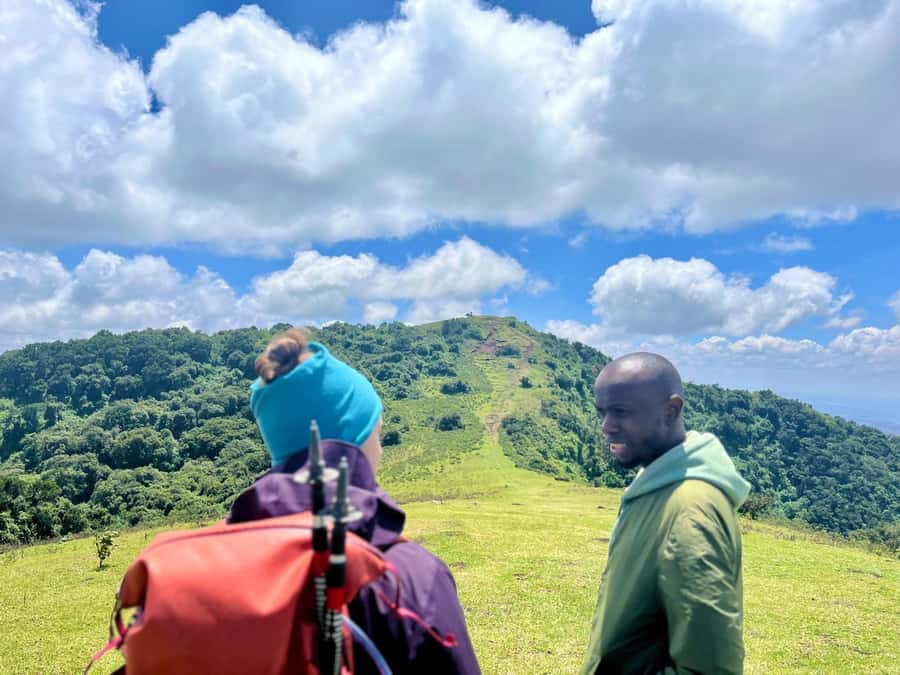 NAIROBI:Ngong Hills Day Hike,Group Tour - Forest, ridge, and the changing scenery