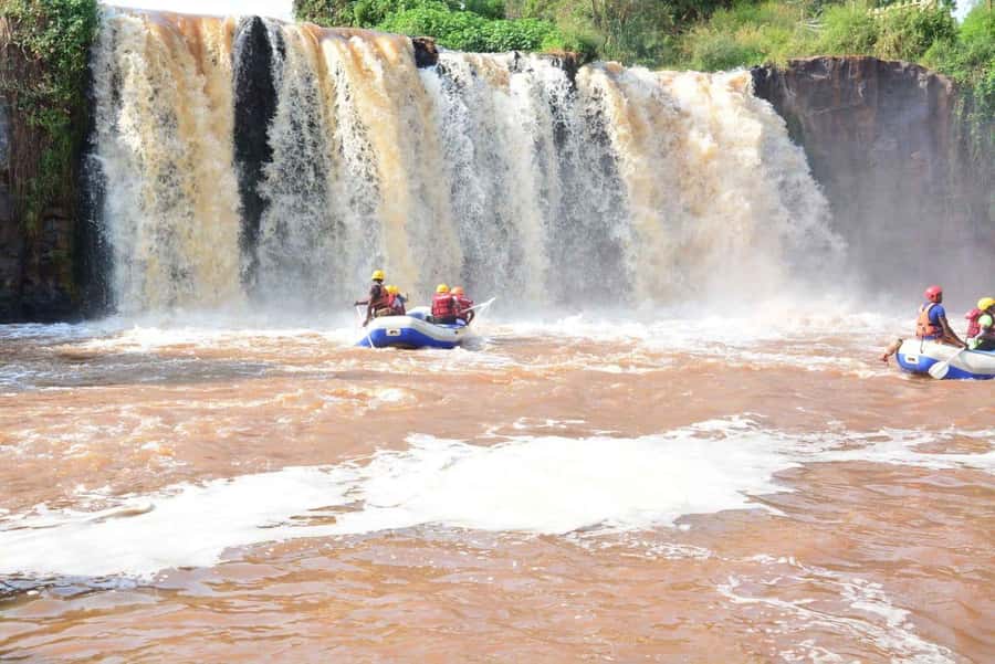 Nairobi:Sagana River White Water Rafting Day Trip with Lunch - The first 3 kilometers: learning the river