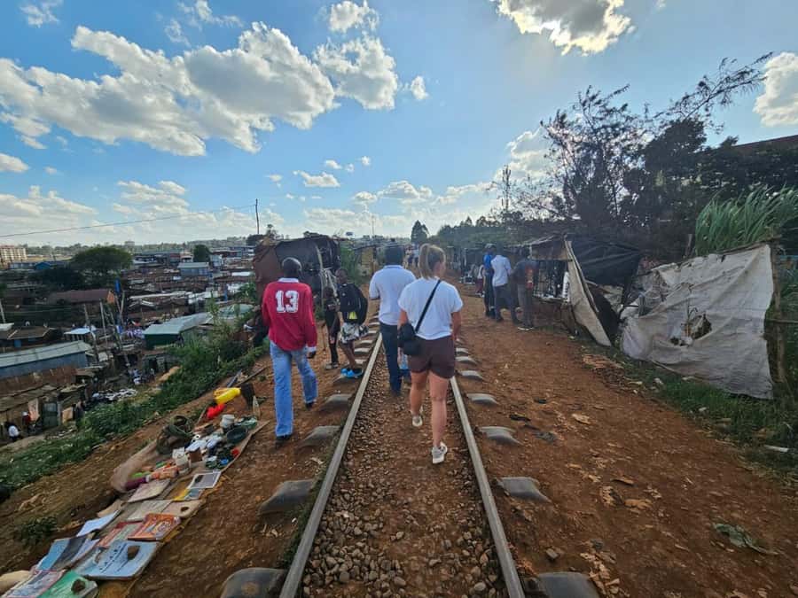 Nairobi:SEE EMPOWERMENT WALKING TOUR OF KIBERA WITH A LOCAL - Water tanks, washrooms, and the purpose of the tour fee
