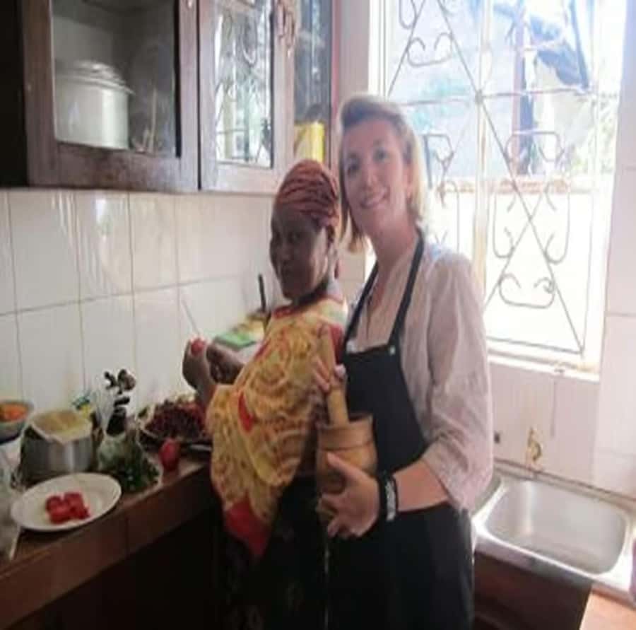 Nairobi Traditional Cooking Classes and Local Market Visit - Eating the meal you helped create