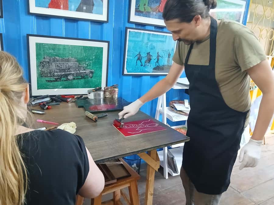 Nairobi: Woodcut Printmaking Workshop, A Creative Experience - Why woodcut printing works so well in Nairobi