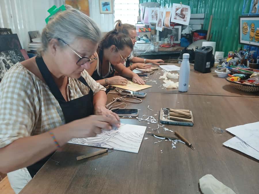 Nairobi: Woodcut Printmaking Workshop, A Creative Experience - Meeting Ndunde Bulimo, your printmaking teacher